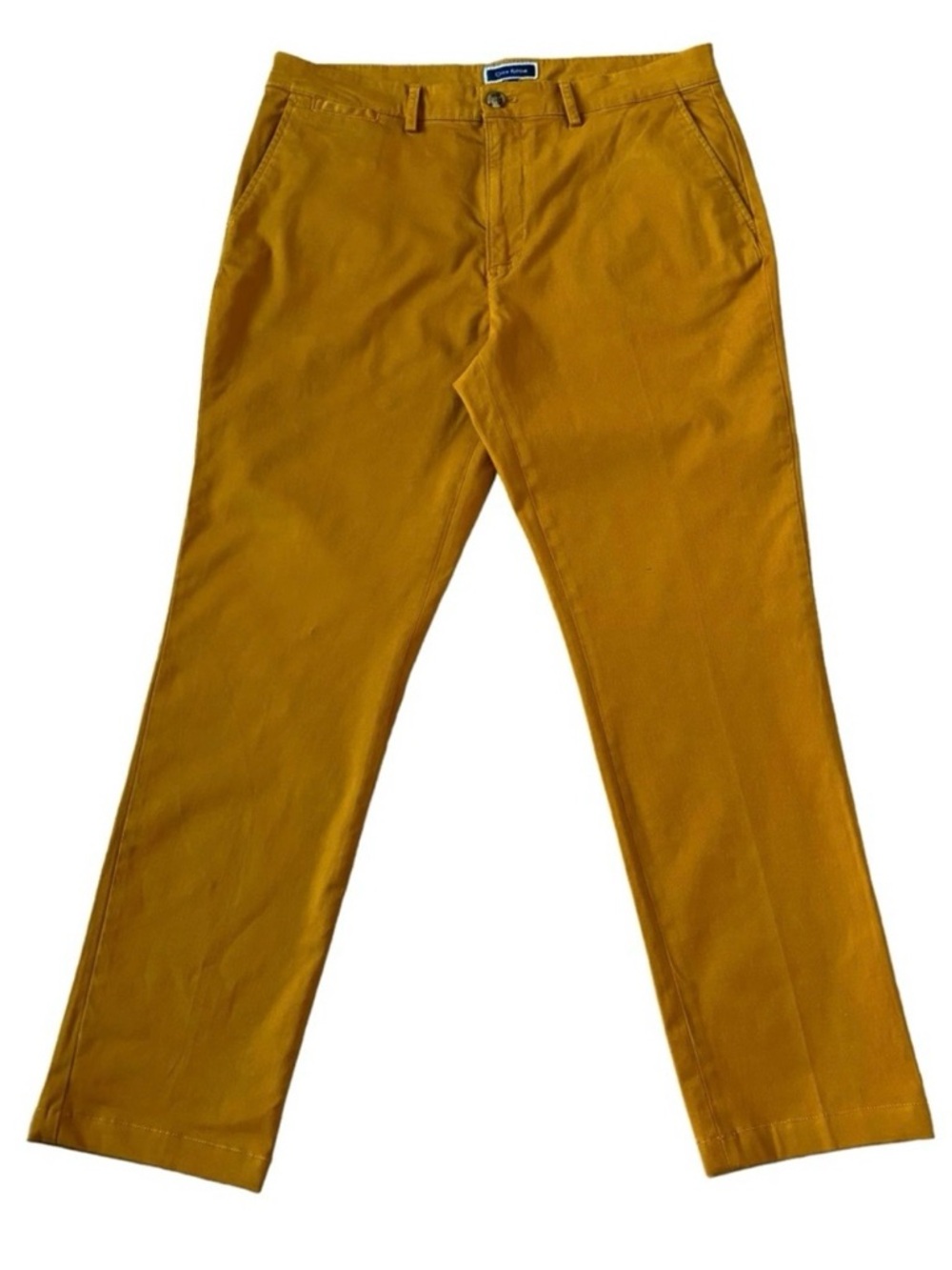 Club Room Men's Mustard Chino Pants Size 32 Casual Preppy